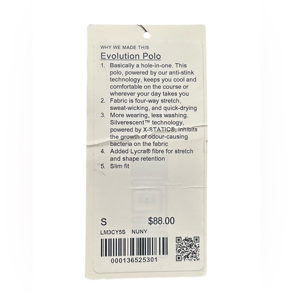 Lululemon - Evolution Short-Sleeve Polo Shirt - Nautical Navy - Picture 6 of 6